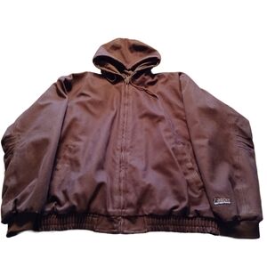 MEN'S ROCKY WATERPROOF OUTDOOR GEAR COAT WITH HOOD SIZE XXL REGULAR